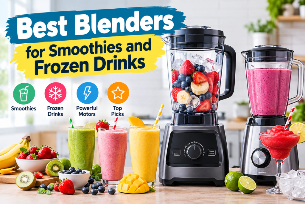 Best Blenders for Smoothies and Frozen Drinks