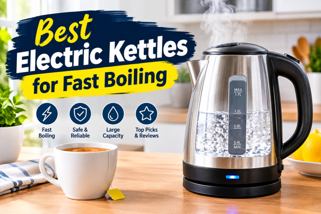 Best Electric Kettles for Fast Boiling