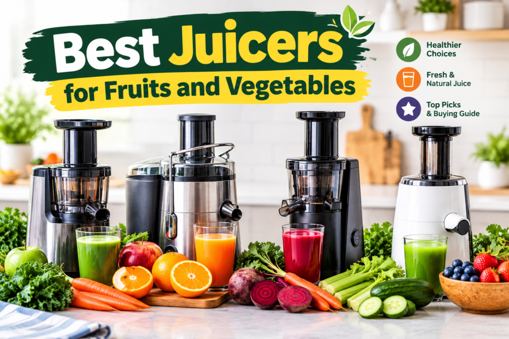 Best Juicers for Fruits and Vegetables