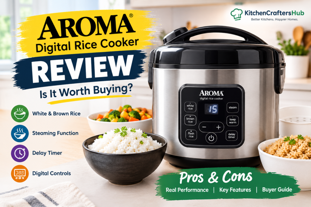 Aroma Digital Rice Cooker Review