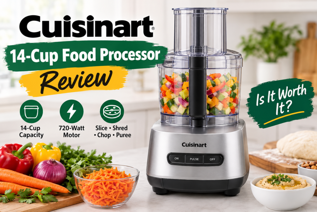 Cuisinart 14-Cup Food Processor Review