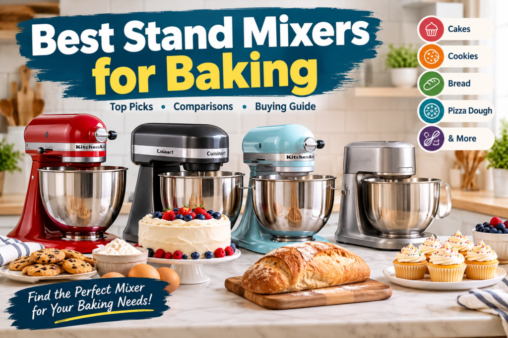 Best Stand Mixers for Baking in 2026: Picks for Every Kind of Baker